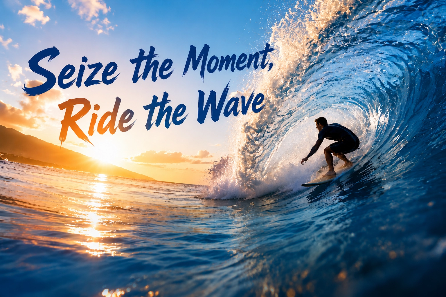 Seizing the Moment and Riding the Wave